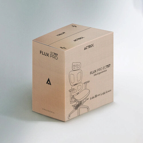 SILLA ACTECK FLUX PRO EC757 / ERGONOMICA / MAX 150 KG / PISTON CLASE 4 / REPOSABRAZOS 3D / REPOSAPIES / CABECERA AJUSTABLE / INCLINACION 135 GRADOS / TELA TRANSPIRABLE / NEGRO / AC-940269 SILLA ACTECK FLUX PRO EC757 / ERGONOMICA / MAX 150 KG / PISTON CLASE 4 / REPOSABRAZOS 3D / REPOSAPIES / CABECERA AJUSTABLE / INCLINACION 135 GRADOS / TELA TRANSPIRABLE / NEGRO / AC-940269